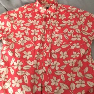 J.Crew Short Sleeve Floral Shirt